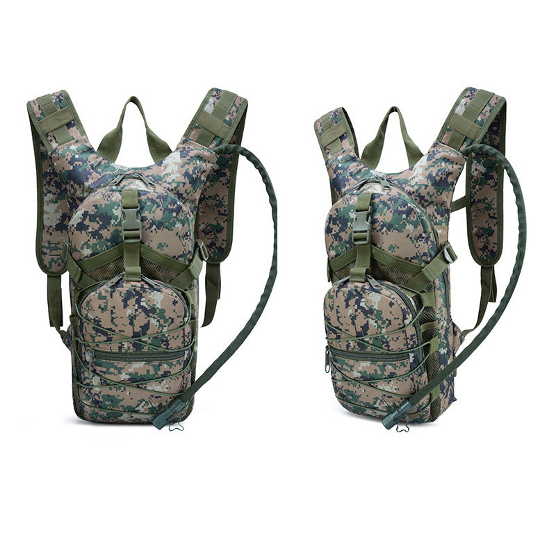 Sacs à dos de sport en tissu Oxford pour femmes et hommes, motif camouflage aquatique