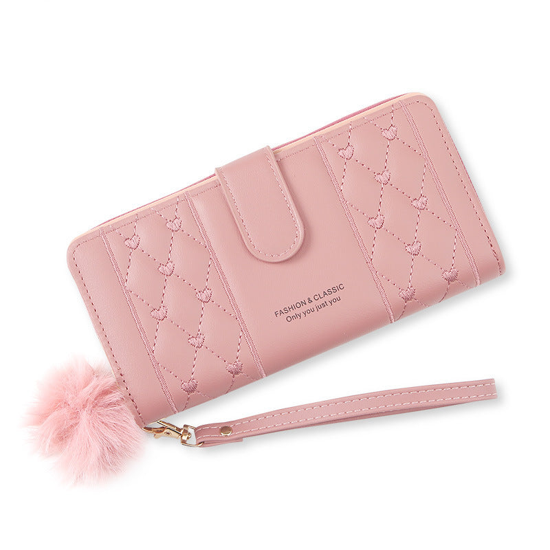 Women's Long Niche Design Style Korean Ladies Wallets