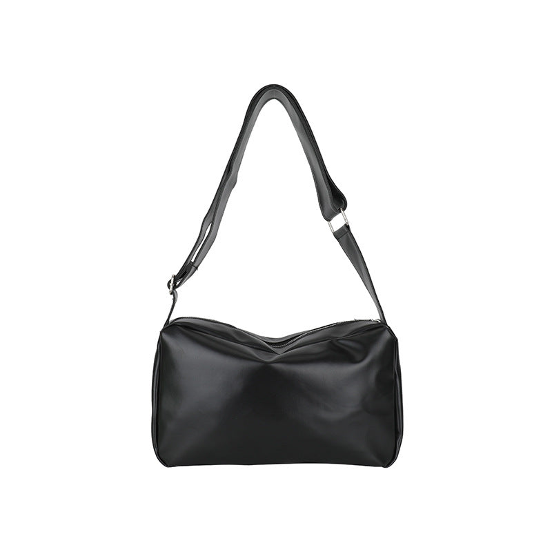 Large Capacity Female Soft Leather Niche Shoulder Bags