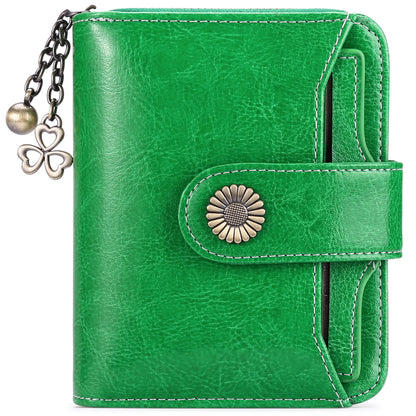 Women's Leather Female Short Korean Mini License Ladies Wallets