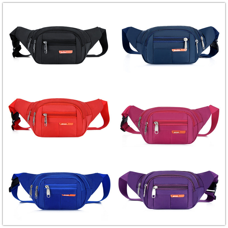 Women's & Men's & Large Capacity Water-resistant Mobile Cash Men's Waist Packs