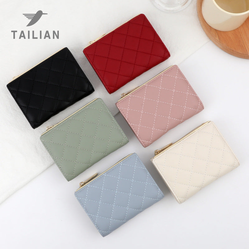 Women's Short Design Classic Style Clutch Ladies Wallets