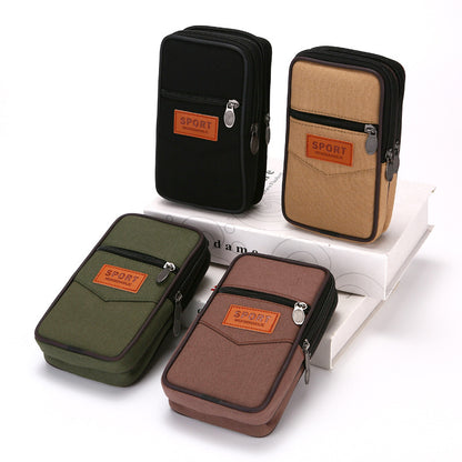 Oversized Canvas Mobile Construction Site Work Phone Bags