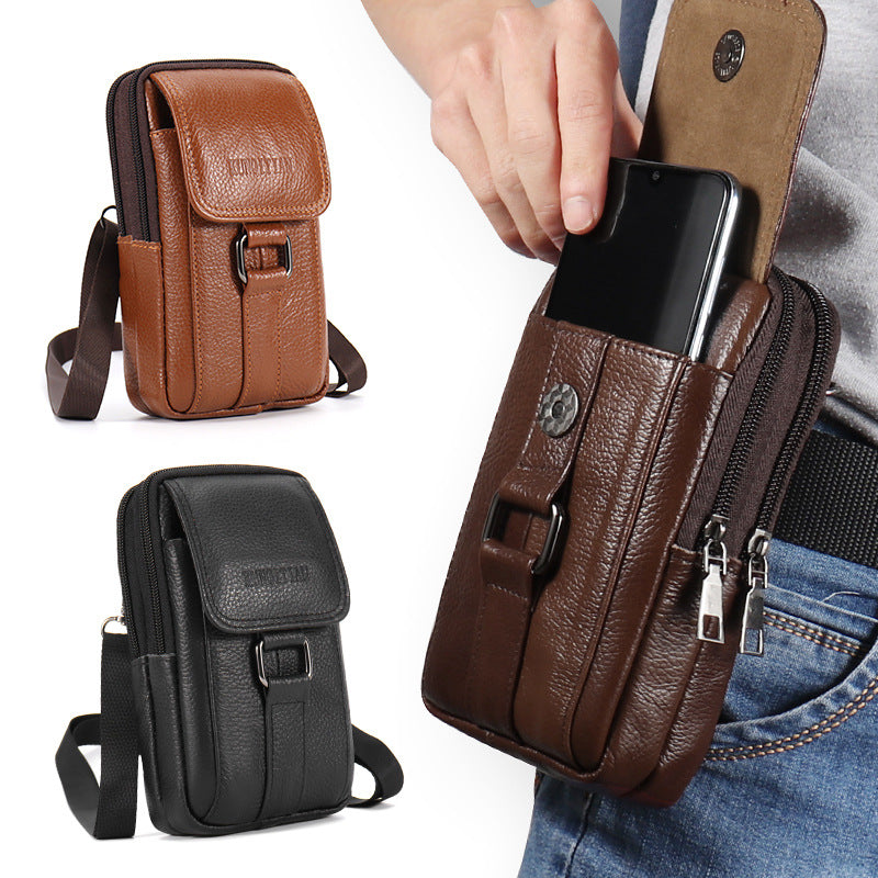 Men's Innovative Leather Mobile Multifunctional For Phone Bags