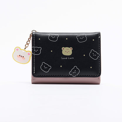 Women's Korean Short Female Fashion Cartoon Purses