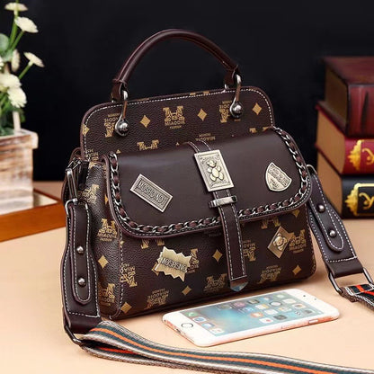 Women's Glamorous Graceful Fashionable Retro Printed Crossbody Bags