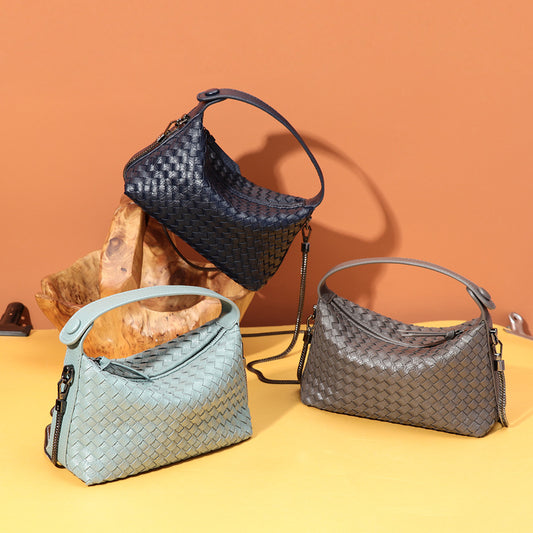 Women's Handmade Woven Fresh Sweet Trendy Fashion Handbags