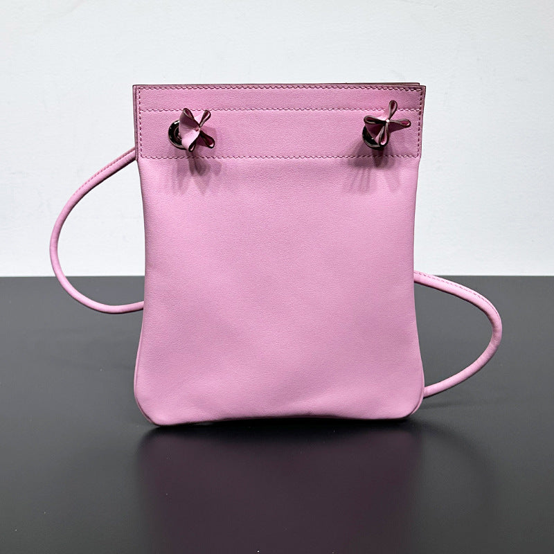 Beautiful Calf Leather Groom Envelope Cloud Crossbody Bags