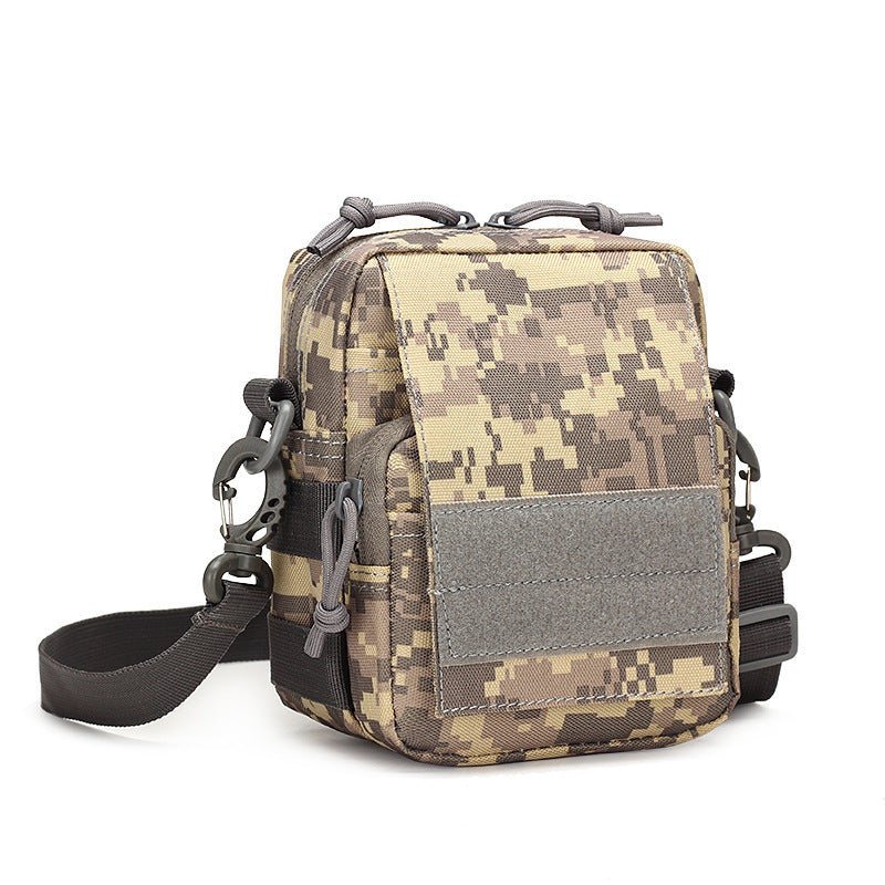 Army Fan Camouflage Leisure Small Saddle Sports Satchel