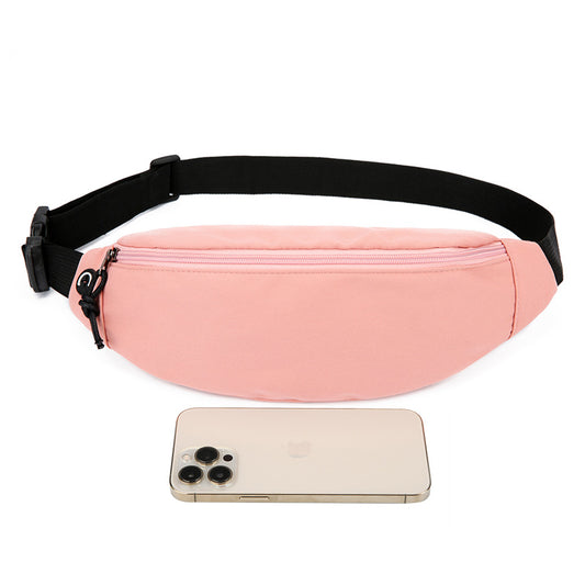 Women's & Men's & Trendy Simple Nylon Waterproof Large Men's Waist Packs