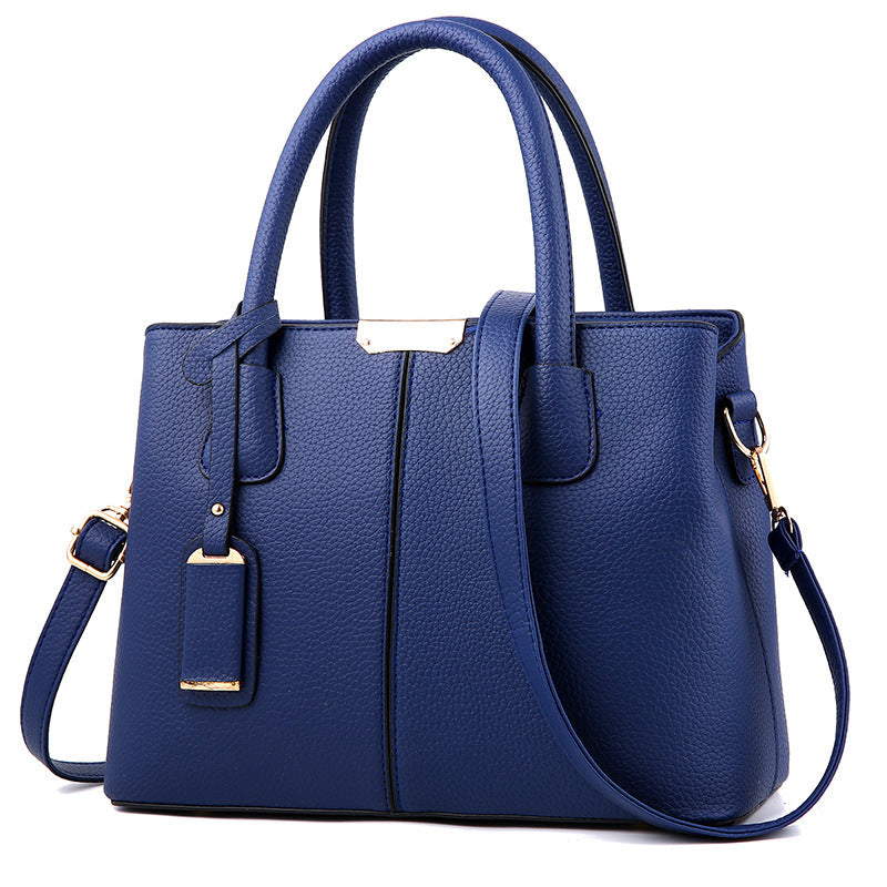 Women's Popular Versatile Litchi Pattern Fashion Handbags