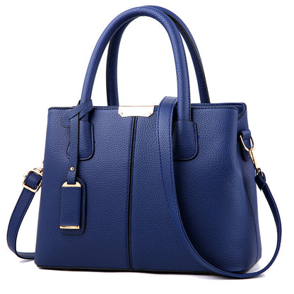 Women's Popular Versatile Litchi Pattern Fashion Handbags