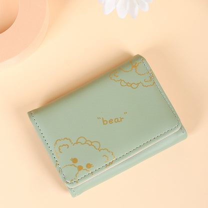 Rabbit Fresh Sweet Beautiful Niche Mori Ladies Wallets