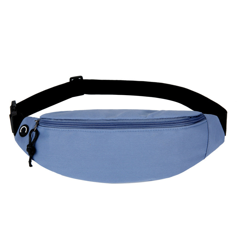 Women's & Men's & Trendy Simple Nylon Waterproof Large Men's Waist Packs