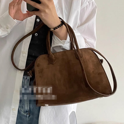 Cool Unique Cowhide Suede High Sense Shoulder Bags