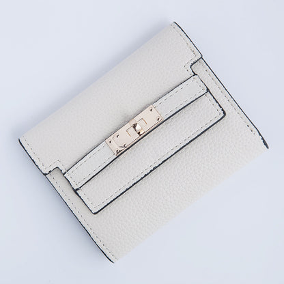 Women's Large Capacity Korean Style Solid Color Ladies Wallets