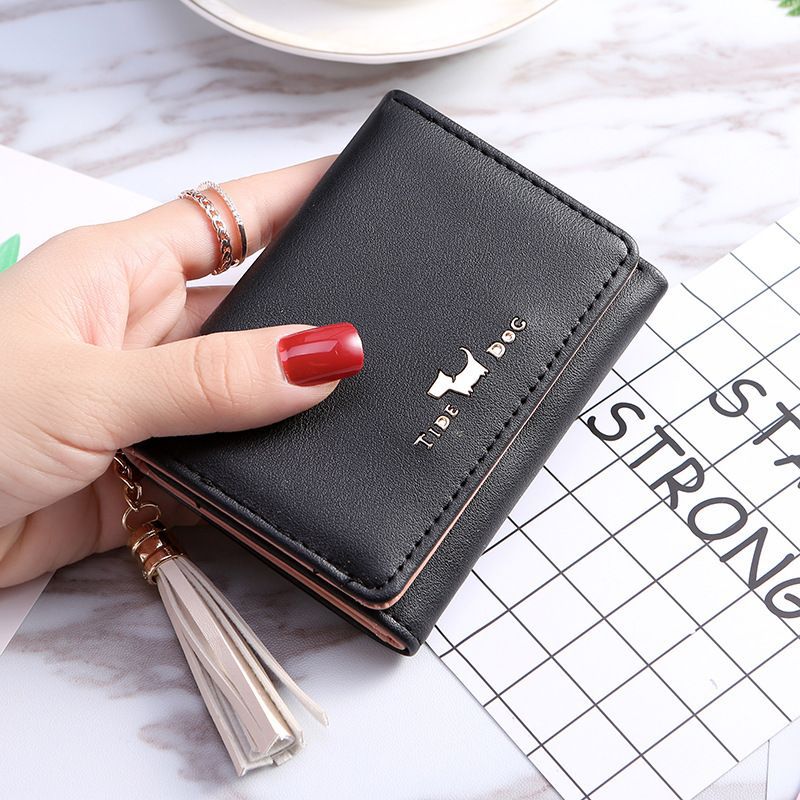 Animal Tassel Female Korean Mini Clutch Ladies Wallets