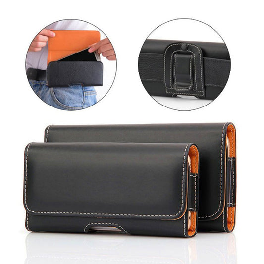 Applicable To Leather Mobile Elder People Smart Hanging Men's Waist Packs