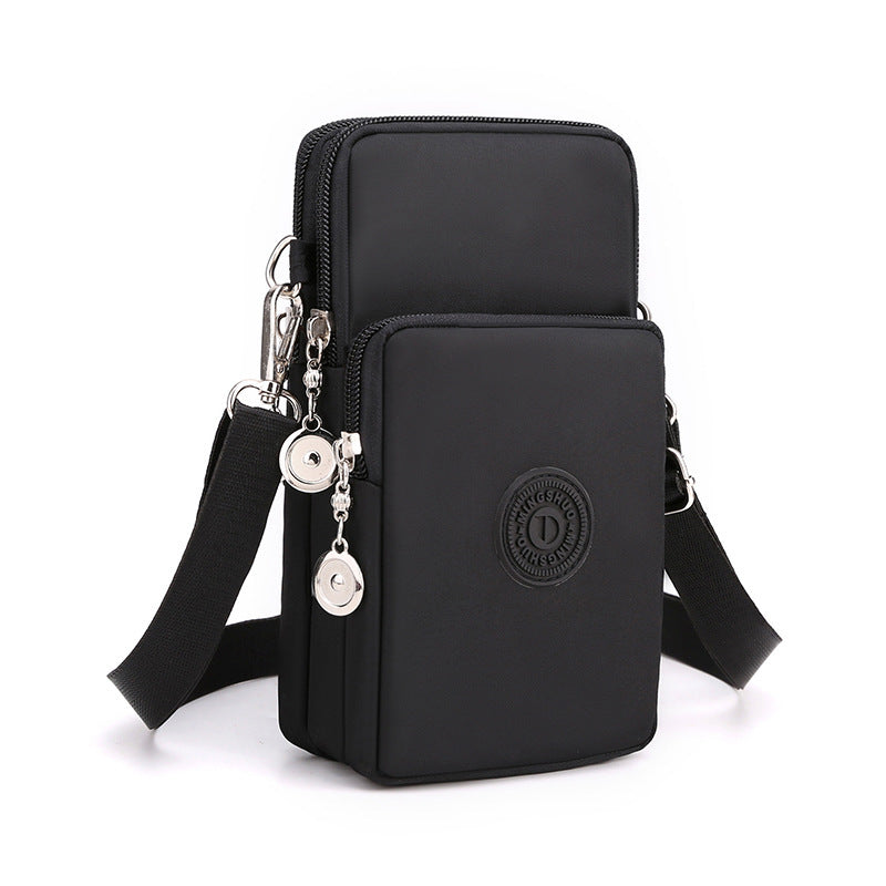 Mobile Female Oxford Cloth Vertical Mini Phone Bags