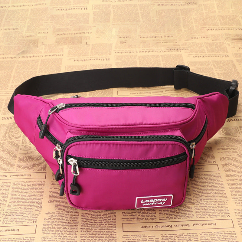 Women's Fashion Cashier Mobile Large Capacity Construction Waist Packs