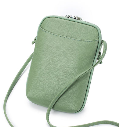 Women's Genuine Leather Design Mobile Simple Fashion Phone Bags