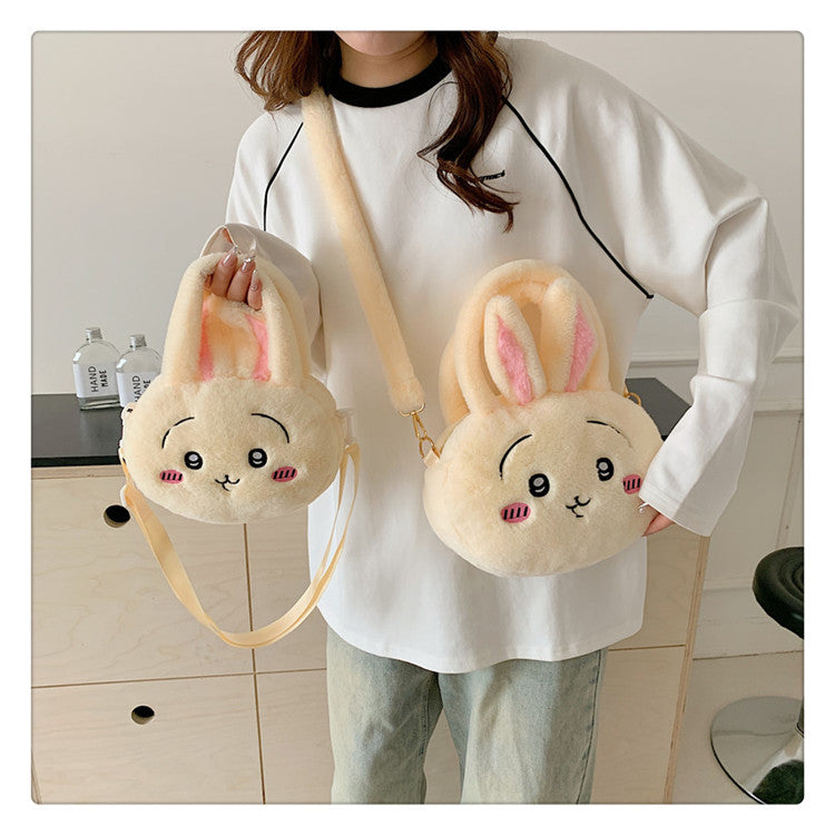 Innovative Unique Cartoon Cute Plush Portable Crossbody Bags