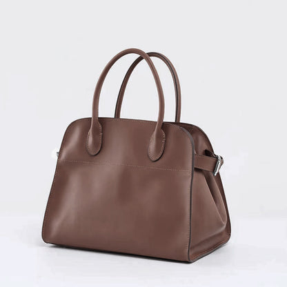 Women's Large Capacity Totes Genuine Leather Commute Handbags