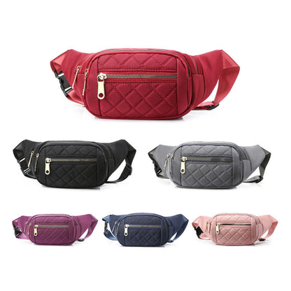 Women's & Men's & Korean Style Embroidery Yarn Multifunctional Waist Packs