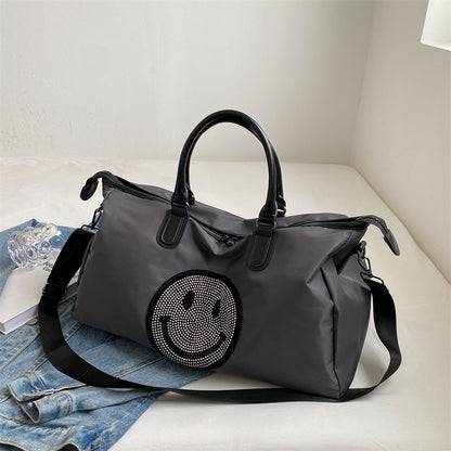 Women's Capacity Lightweight Big Tote Business Trip Cartoon Travel Bags