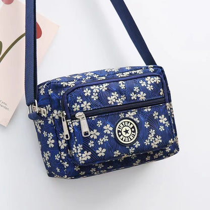 Women's Style Oxford Flower Cloth Stall Running Crossbody Bags