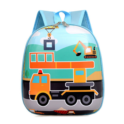 Adorable Engineering Vehicle Super Cool Toy Kindergarten School Bags