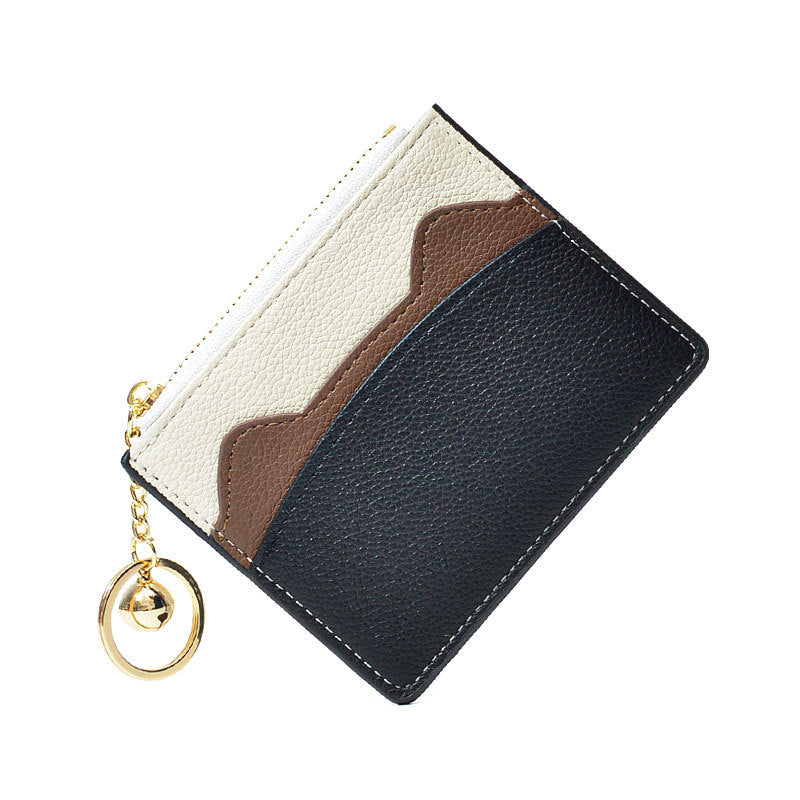 Women's Contrast Color Cute Good-looking Mini Ladies Wallets