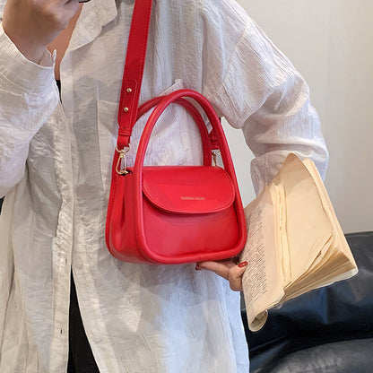 Women's Popular Small Versatile Fashion Retro Square Crossbody Bags