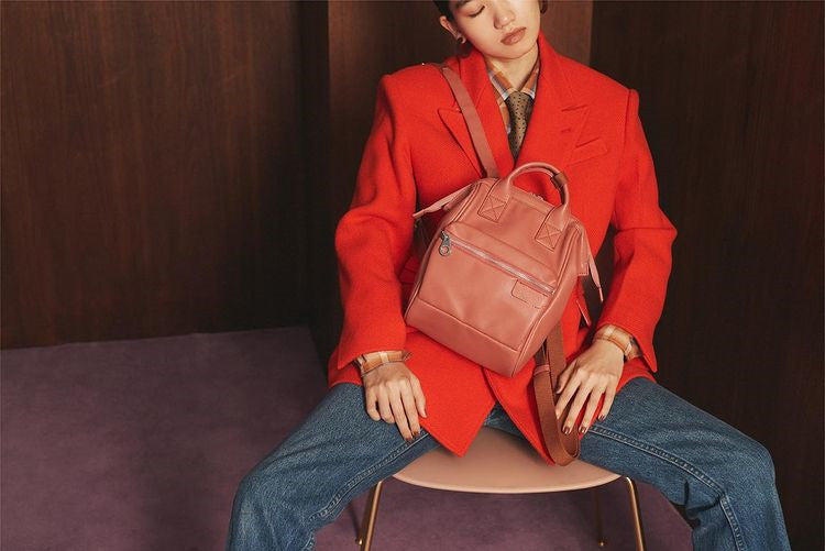 Women's Unique Charming Leather Retro Vintage Backpacks