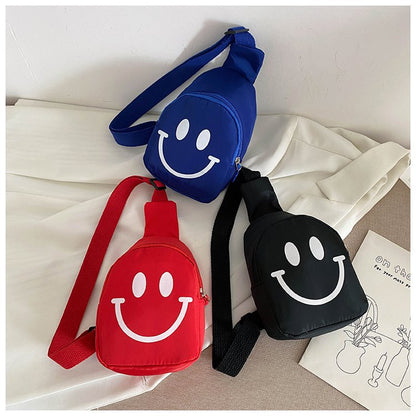 Sacs banane pour enfants avec smiley de style occidental