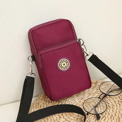 Women's & Men's & Mobile Minimalism Running Oxford Cloth Phone Bags