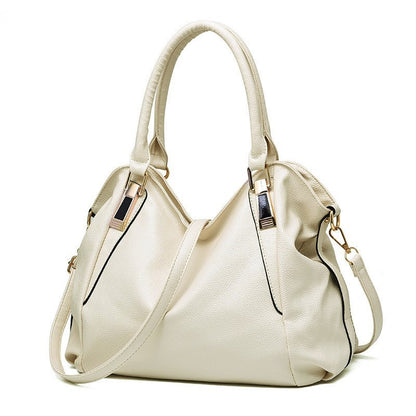 Women's Fashion Soft Leather Trendy Large Capacity Handbags