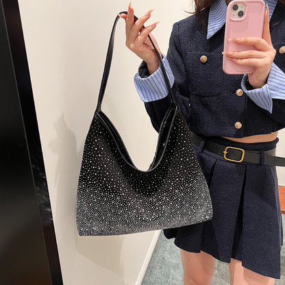 Women's Popular Light Diamond High-quality Fashion Large Shoulder Bags