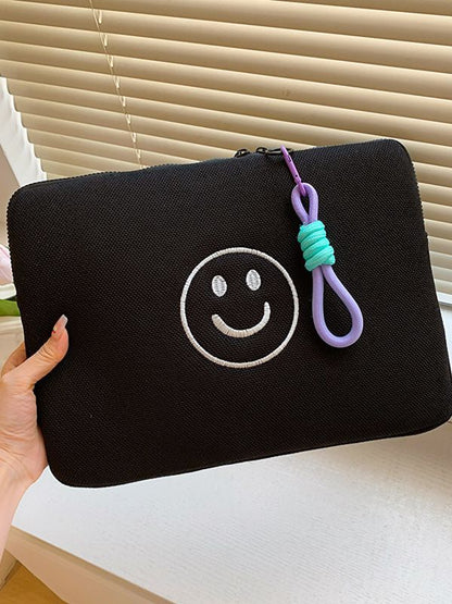 Rangement pour smiley mignon adapté aux sacs pour tablettes