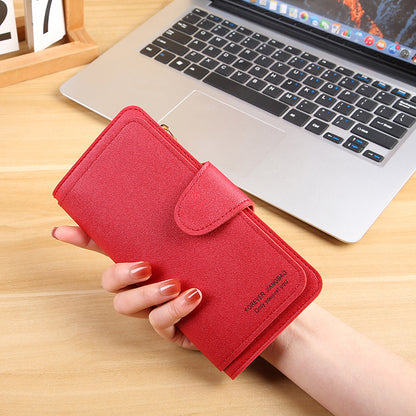 New Long Soft Mobile Hand-held Fashion Ladies Wallets