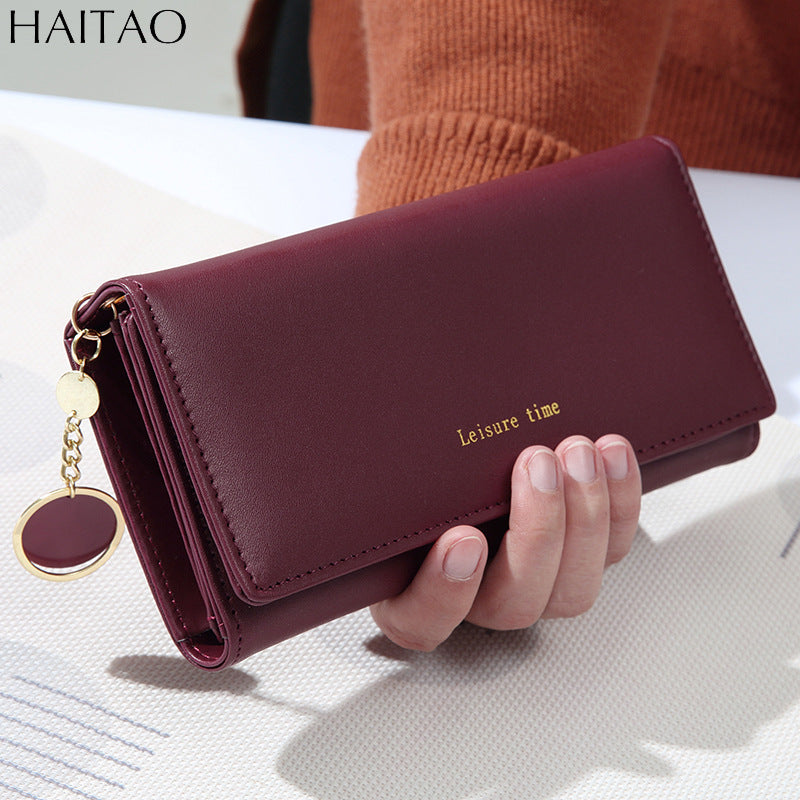 Casual Women's Stylish Multiple Slots Long Ladies Wallets