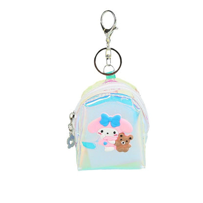 National Fashion Heart Transparent Jelly Portable Children's Coin Purse