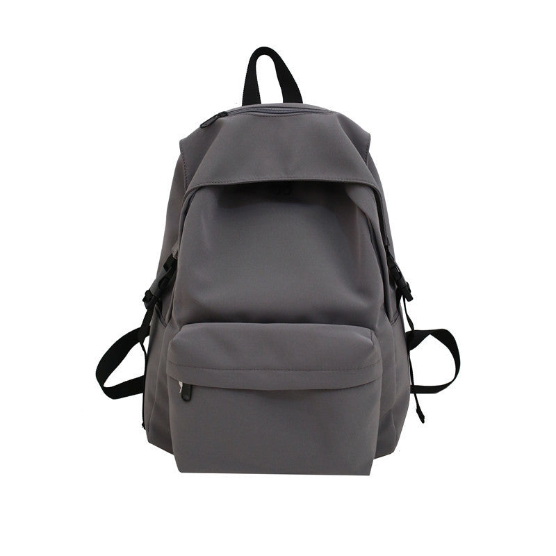 Women's Solid Color Fashion Nylon Female Korean Backpacks