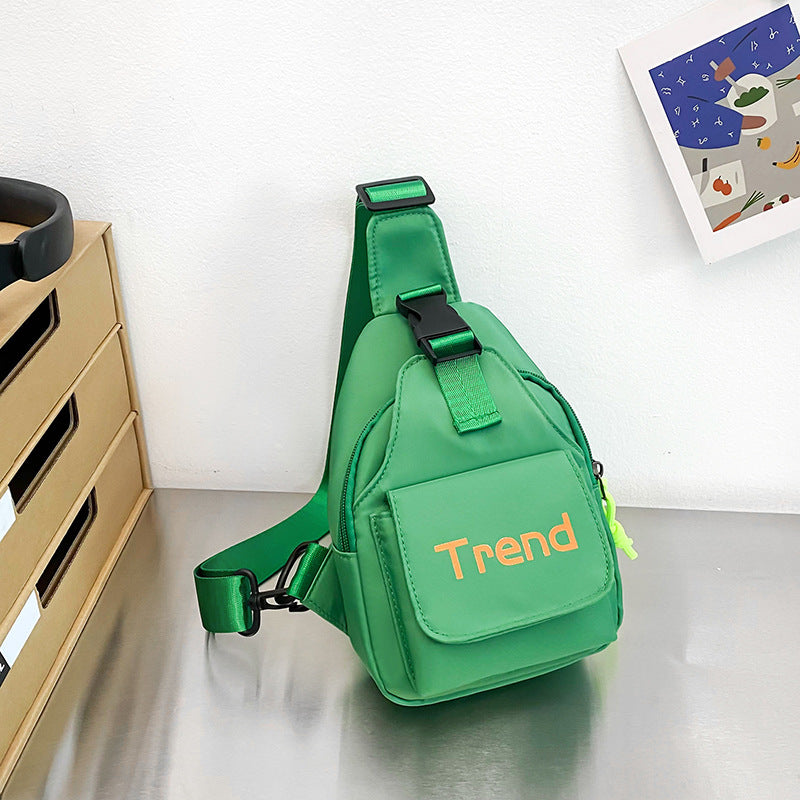 Trendy Cool Korean Style Boy Tooling Children's Waist Packs