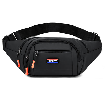 Men's Retro Large Capacity Slanted Construction Site Men's Waist Packs