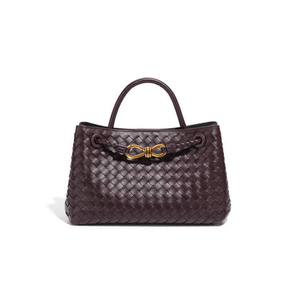 Women's Stylish Good Texture Woven Niche Large Capacity Bags