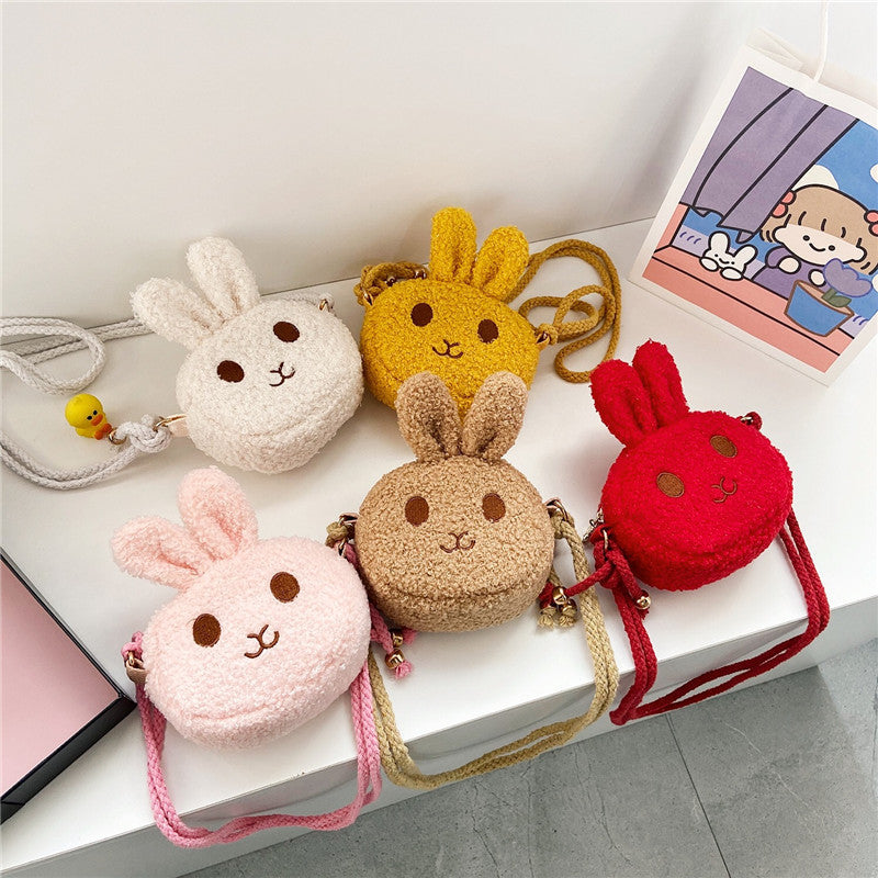 Children's Small Fashion Princess Accessory Cute Plush Children's Shoulder Bags