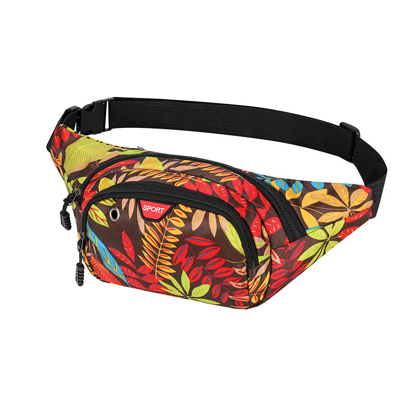 Women's Creative Fashion Landscape Image Running Cycling Waist Packs