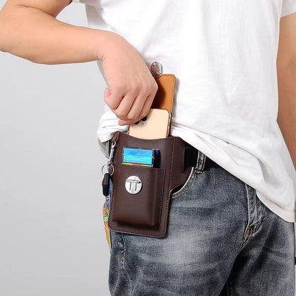 Men's Portable Construction Site Work Cigarette Wearable Men's Waist Packs