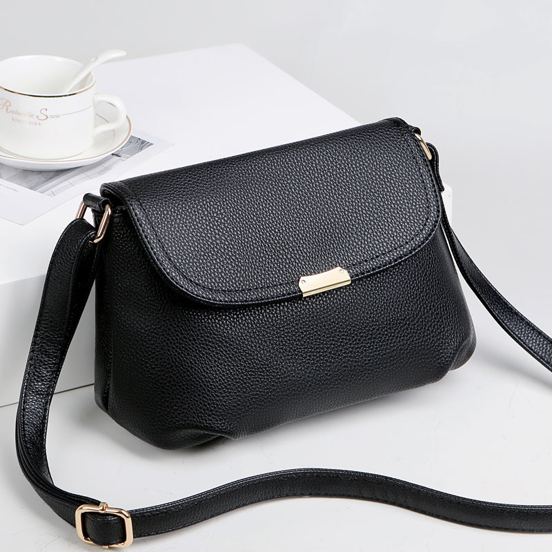 Women's Mother Trendy Simple Soft Leather Crossbody Bags